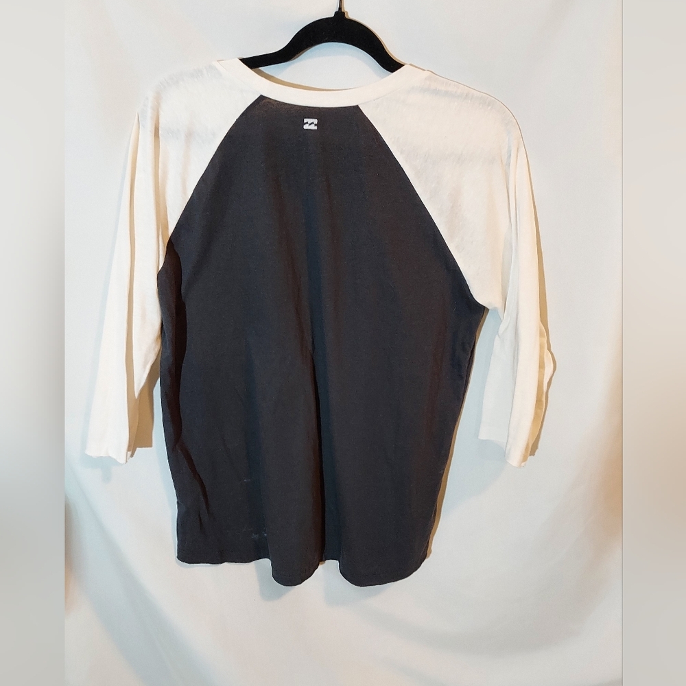 Billabong Country Western Raglan Sleeve Baseball Tee - Picture 2 of 7